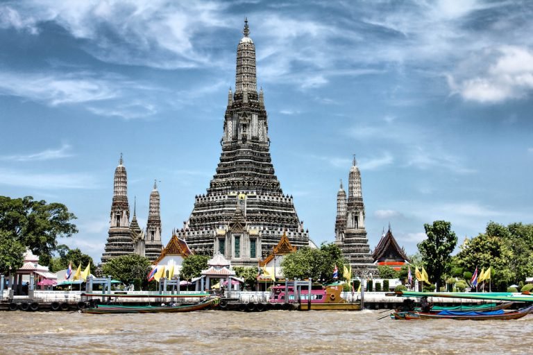 wat arun Bangkok mercado flotante