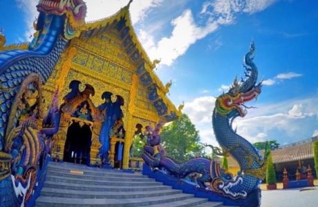 templo azul Chiang rai Tailandia